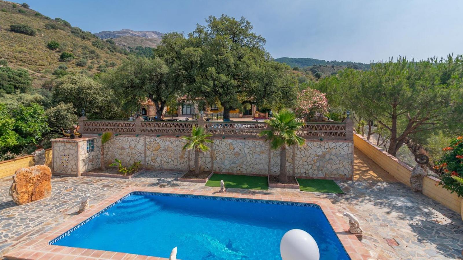 Villa Paraiso Andaluz Sedella By Ruralidays Экстерьер фото