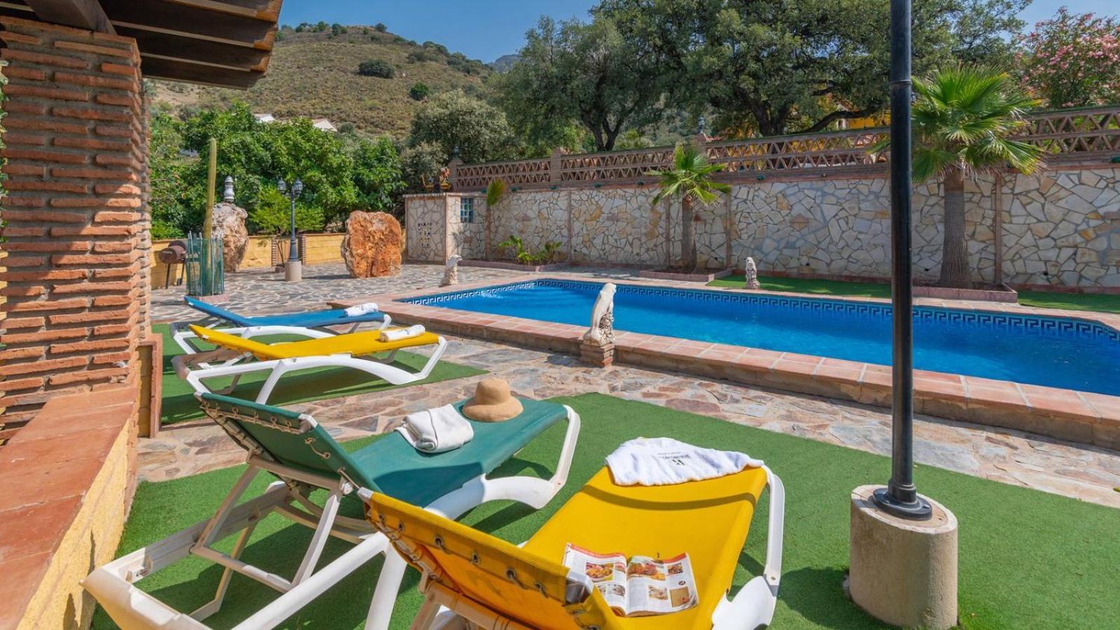 Villa Paraiso Andaluz Sedella By Ruralidays Экстерьер фото